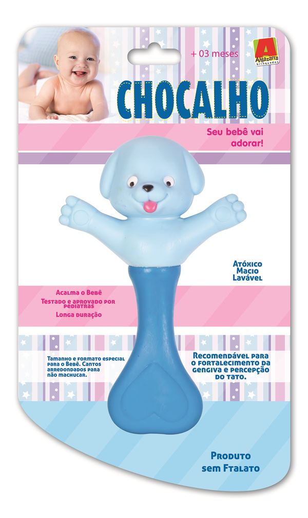 Chocalho Vinil Simples