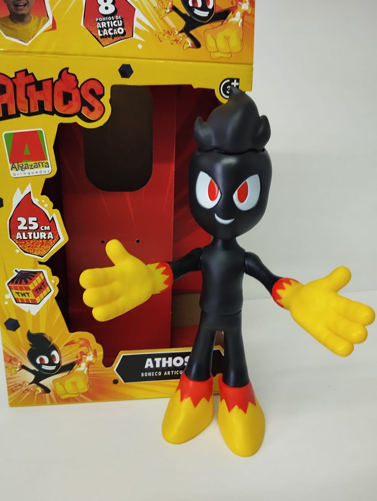 Boneco Vinil Articulado Athos – Disponível em 25cm