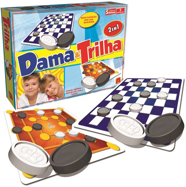 Jogo Damas E Trilhas