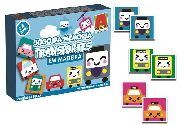 Jogo da Memória Transportes