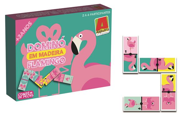 Jogo Dominó Flamingo