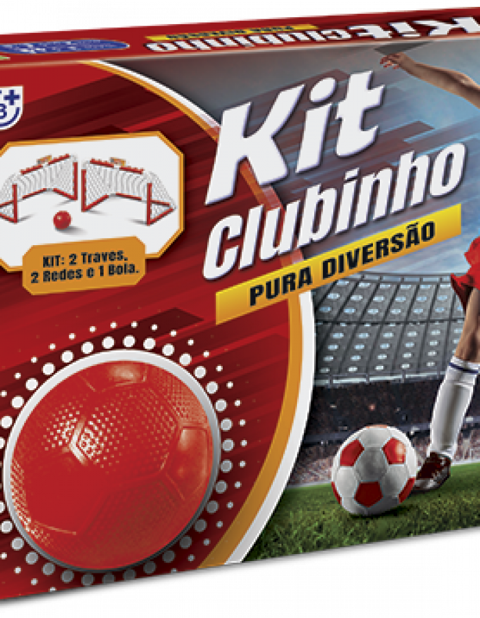 Kit Clubinho Vermelho e Branco – 3031232